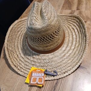 Broner Straw Sun Shield Hat Medium